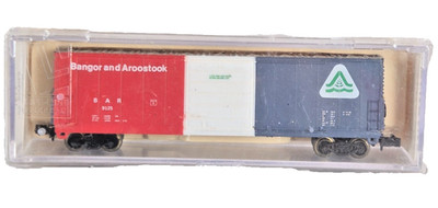 Life-Like 7731 Spur N Evans 50 Bangor Aroostook Straight Train Wagen Modell Originalverpackt.