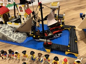 2x Lego Pirates: 6271 + 6277, Imperial Flagship and Outpost, 1992, p.z. 6285