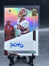 2019 Panini Donruss Elite Kelvin Harmon Rookie Auto Autograph /499