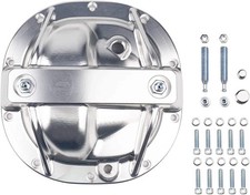 Billet Aluminum 8.8 Rear Differential Cover Compatible For Ford 10-bolt Vehicle Billet Aluminum 8.8 Rear Differential Cover Compatible For Ford 10-bolt Vehicle