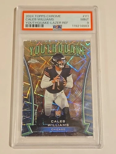 2024 Topps Chrome - Youthquake Caleb Williams #Y-1 Lazer Refractor (RC)