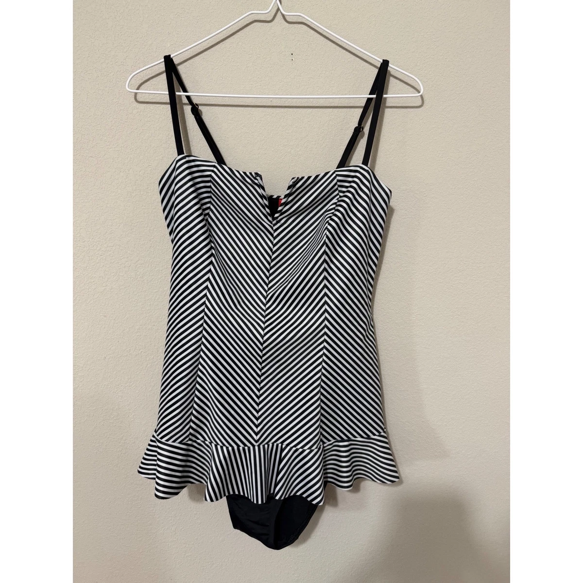 Maillot De Bain 1 Pièce Spanx Avec Rembourrage - Taille 10 - Neuf Avec étiquettes - Marron