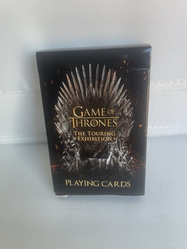 Game of thrones playing cards. The Touring Exhibition HBO GAME OF THRONES RARE - Picture 2 of 15
