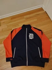 Detroit Tigers MLB Mitchell & Ness Cooperstown Collection Track Jacket Men's 4XL