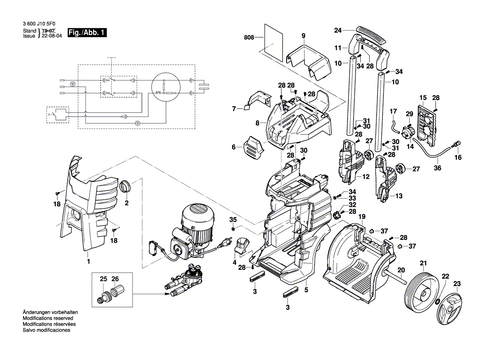 New Genuine Bosch F016L73060 Pump head - Picture 3 of 6
