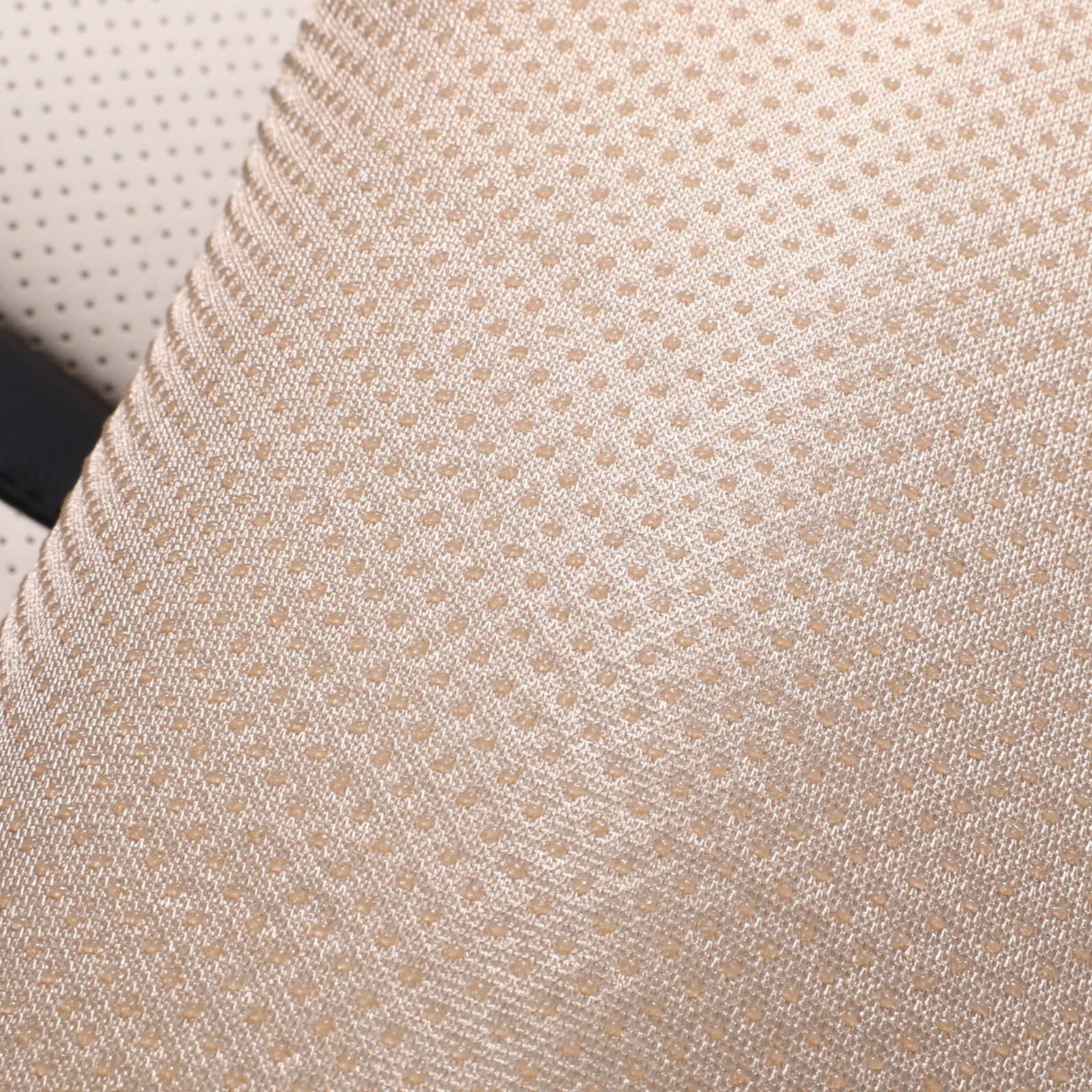 Menifomory Leather Seat Covers with Lumbar Support Fit Car Auto SUV Black+White