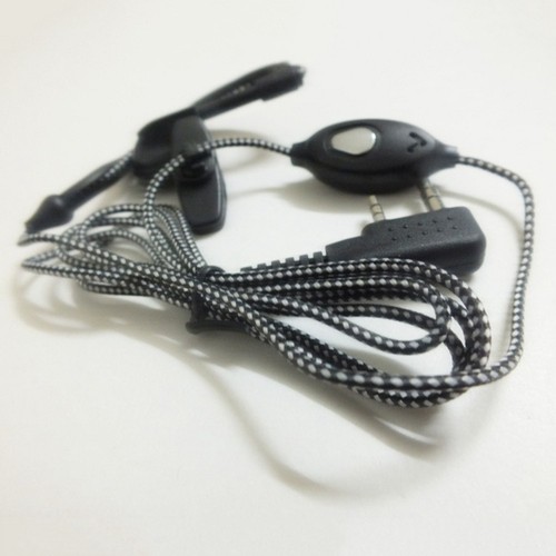 1X(2-Poliges Ohrhörer-Headset-Mikrofon für Radio Security Walkie Talkie, Ho9749 - Zdjęcie 4 z 10