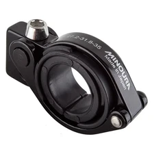 MINOURA quick clamp LW-OS/ Black/ alloy/ 27.2-31.8-35mm
