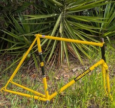 LeMond Road Bike Frame Fork Set 60 cm L / XL Columbus Steel Campagnolo Record BB