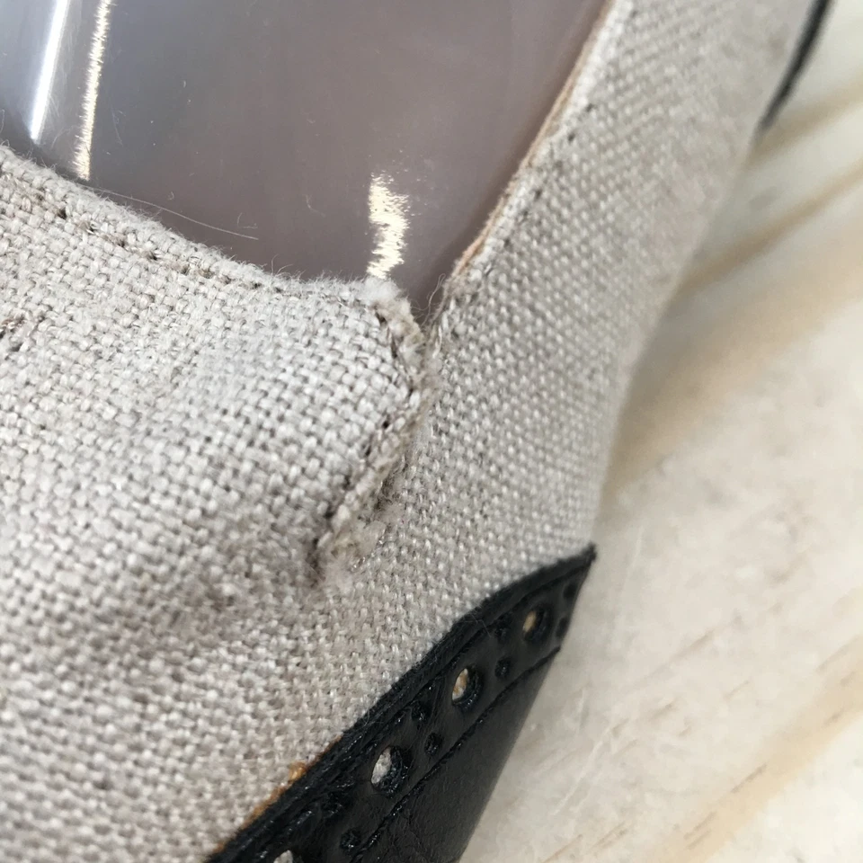 Mocasín sin cordones con borla Sota crema 7,5 en aerosoles para mujer negro beige Foto 4 de 4