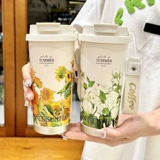 Mantiene el frío y el calor Viaje Taza Térmica 500ML Café Termo Taza Oficina Hogar