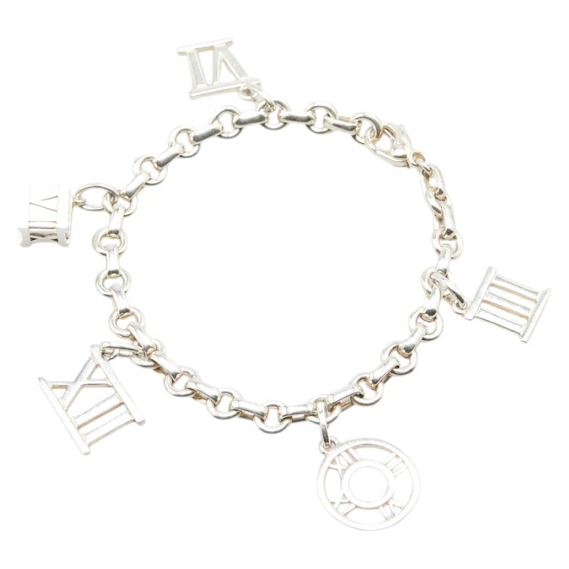 Tiffany & Co. Atlas 5 Charm Bracelet SV925 715364