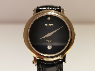 VINTAGE RARE BEAUTIFUL LUXURY MEN'S LADIES GOLD PLATED QUARTZ WATCH \