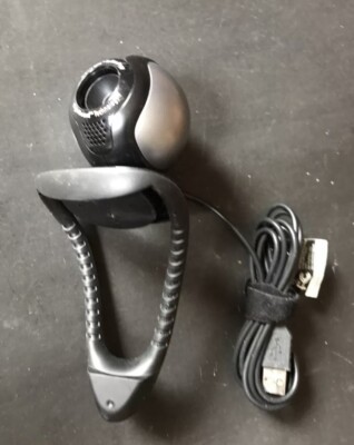 Logitech V-UBK45 861223-0000 Rightlight RightSound Technology USB WebCam Camera