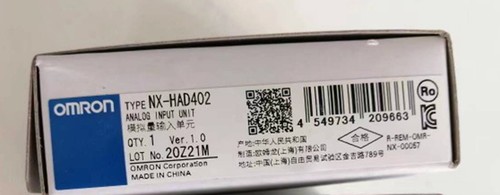 1PCS OMRON NX-HAD402 Analog Input Unit ver.1.0 - Picture 2 of 2