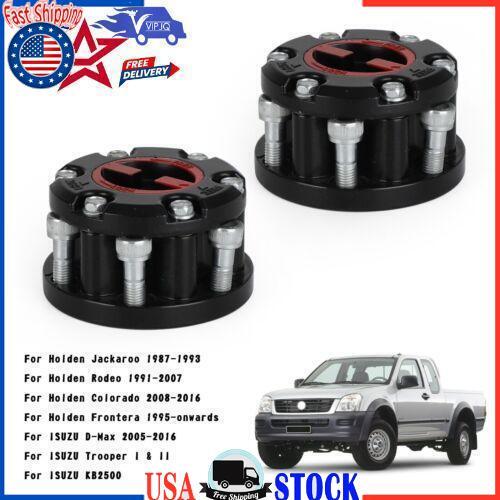 2X Free Wheeling Hubs For Holden Rodeo Jackaroo Colorado Isuzu D-Max 17 SplineYU