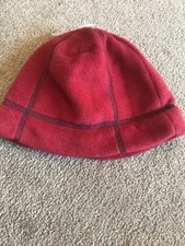 New Gap Kids Red Fleece Hat Size S/M