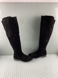 born black suede boots
