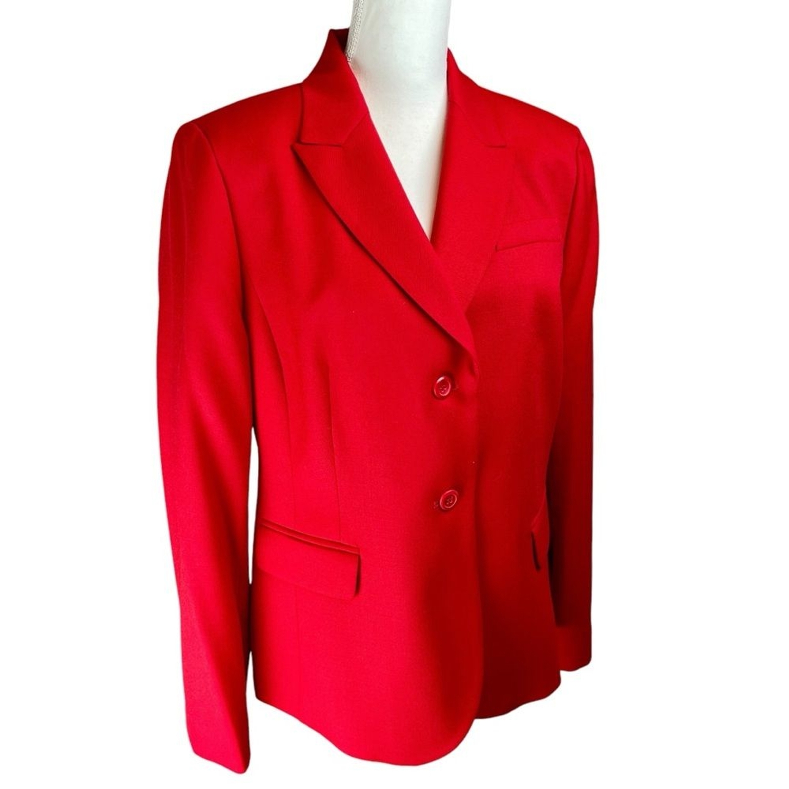 PENDLETON Red Wool Blazer Jacket 16 Heritage Clas… - image 3