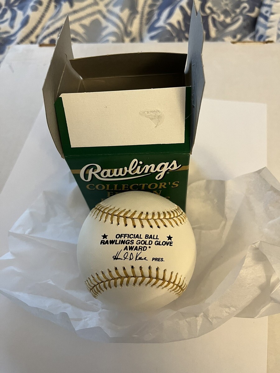 Rare Rawlings Gold Glove Award Official Ball NIB Collectors