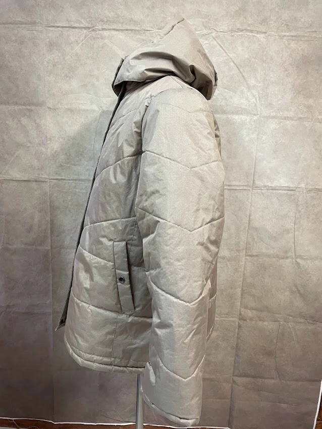 KC Collections Women's Tan Jacket Hooded Size 2X - Image 2 of 4