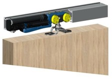 Soft Close Sliding Door Gear Track Kit System 2000mm Track (max 1000mm 1 door)