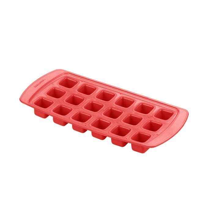 Tescoma Presto Ice Cube Tray Flexible 12x27 cm Red