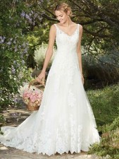 Casablanca Wedding Dress 2269- Ivory/Champagne- Size 24- New