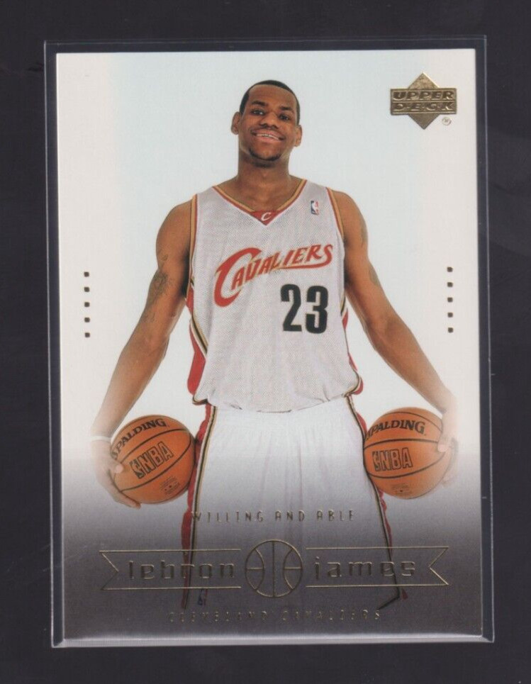 2003 Upper Deck LeBron James Box Set #12 LeBron James/Willing and - 448 - 🔥🏀🔥