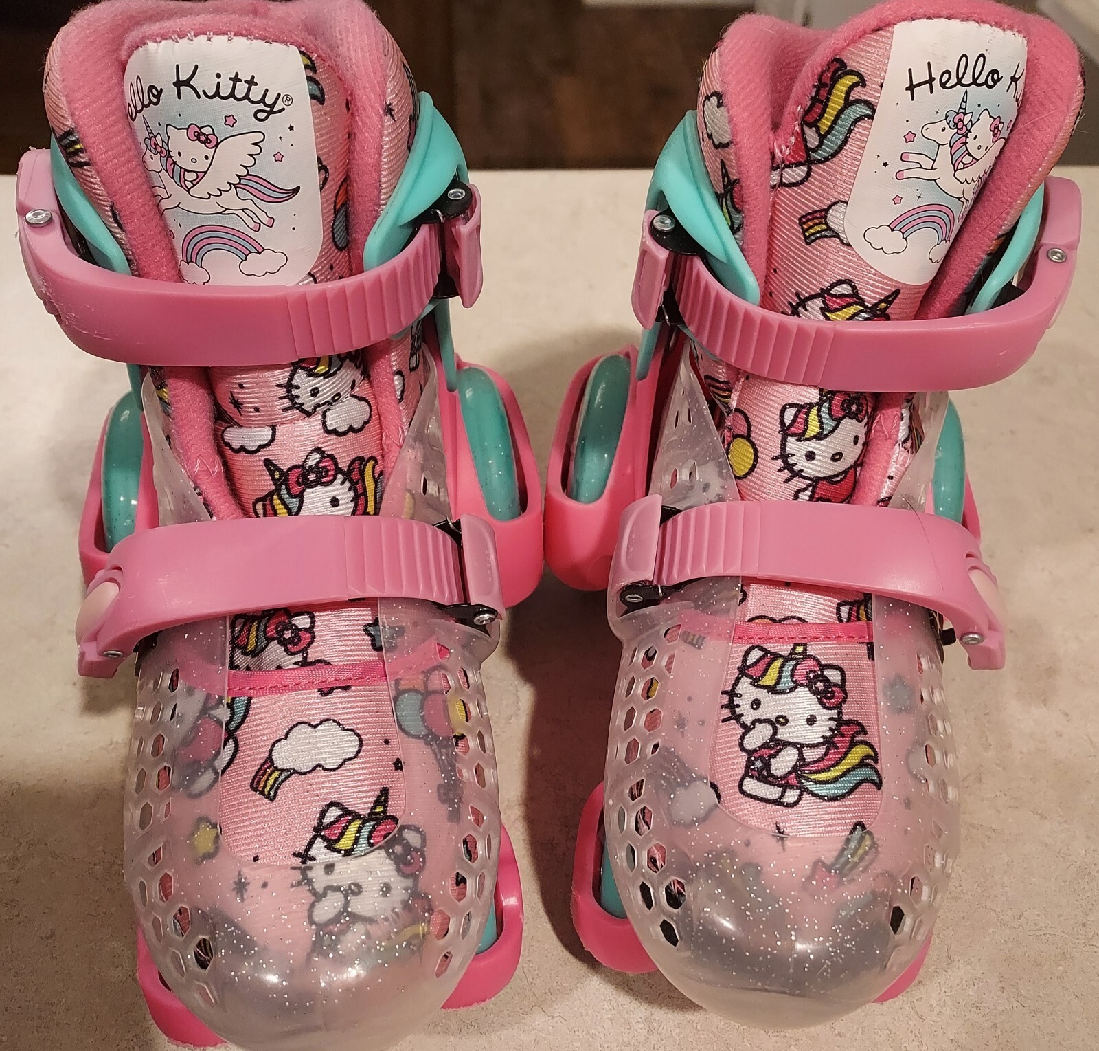 Roller Derby EZ Roll Adjustable Hello Kitty Skate Size 112 Pink Rollerskates eBay