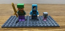 Lego Minecraft Mini Figures Lot