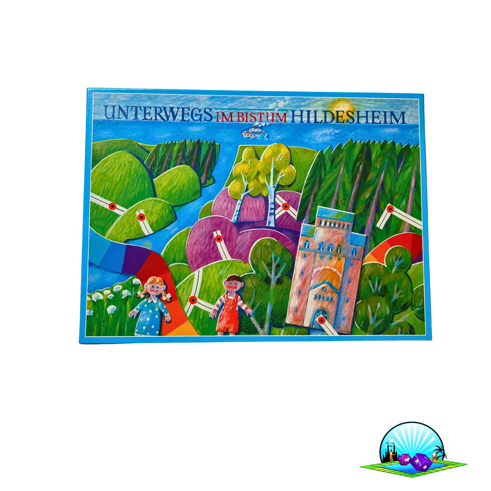 Unterwegs im Bistum Hildesheim Spiel Brettspiel - Siehe Beschreibung