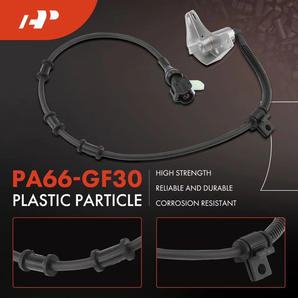 Sensor de velocidade de roda ABS dianteiro A-Premium 2x para Ford Econoline Super Duty E-250 - Imagem 4 de 4