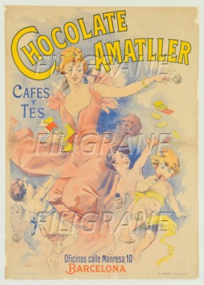 AMATLLER CHOCOLAT Reso - POSTER HQ 50x70cm eines VINTAGE POSTERS