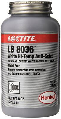 Loctite 34517 White LB 8036 High-Temperature Anti-Seize Lubricant