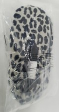 Isaac Mizrahi Leopard Print slippers size Medium Sealed NEW