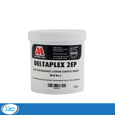 1 x 500g Tube - Millers Öle Deltaplex 2EP Hochleistungs Lithium Fett