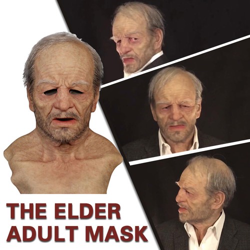 2023 New Another Me – Silicone Mask-the Elder Man Adult Old Mask - Picture 10 of 11
