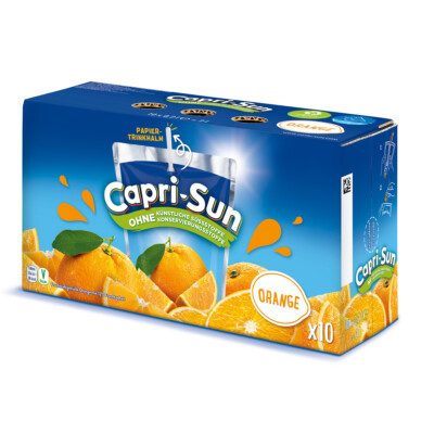 Capri Sun Orange 10 x 200ml Trinkpacks mit Orangensaft 2000ml