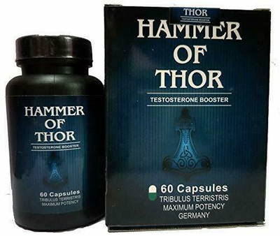 Hammer Of Thor Ultra Strong Herbal Supplement Booster For Male 60 Capsules Ebay