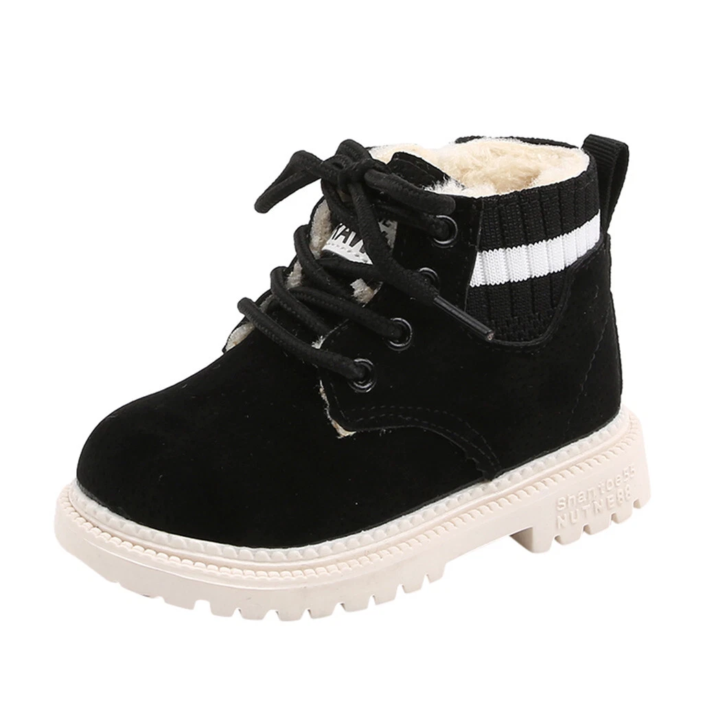 Baby girl lace shop up boots