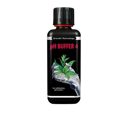 Growth Technology pH Buffer 4 - PH Calibration Fluid 300ml