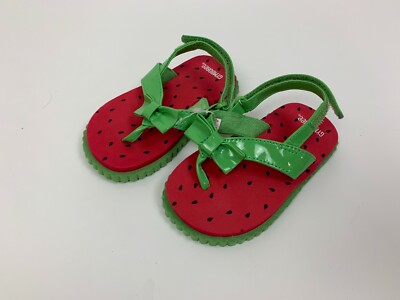 GYMBOREE Strawberry Sweetheart Yellow Sandals Shoes Toddler 3 4 6 8 NEW