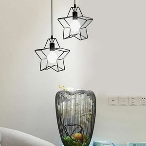 Pentacle Star Shaped Pendant Lamp Light Ceiling Lamp Lighting
