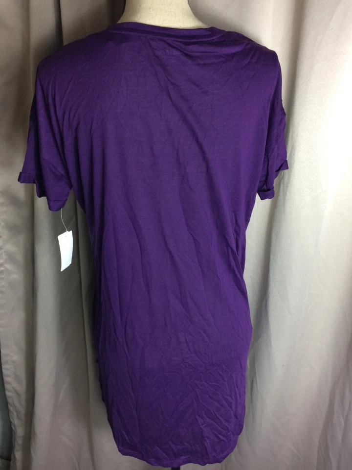 Camisa para dormir Love is Everywhere para mujer talla pequeña S púrpura Joe Boxer Foto 3 de 4