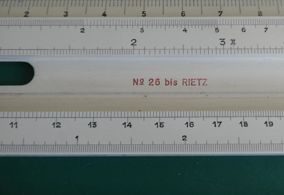 Ancienne règle à calcul TAVERNIER GRAVET N°26 bis - Photo 4/4