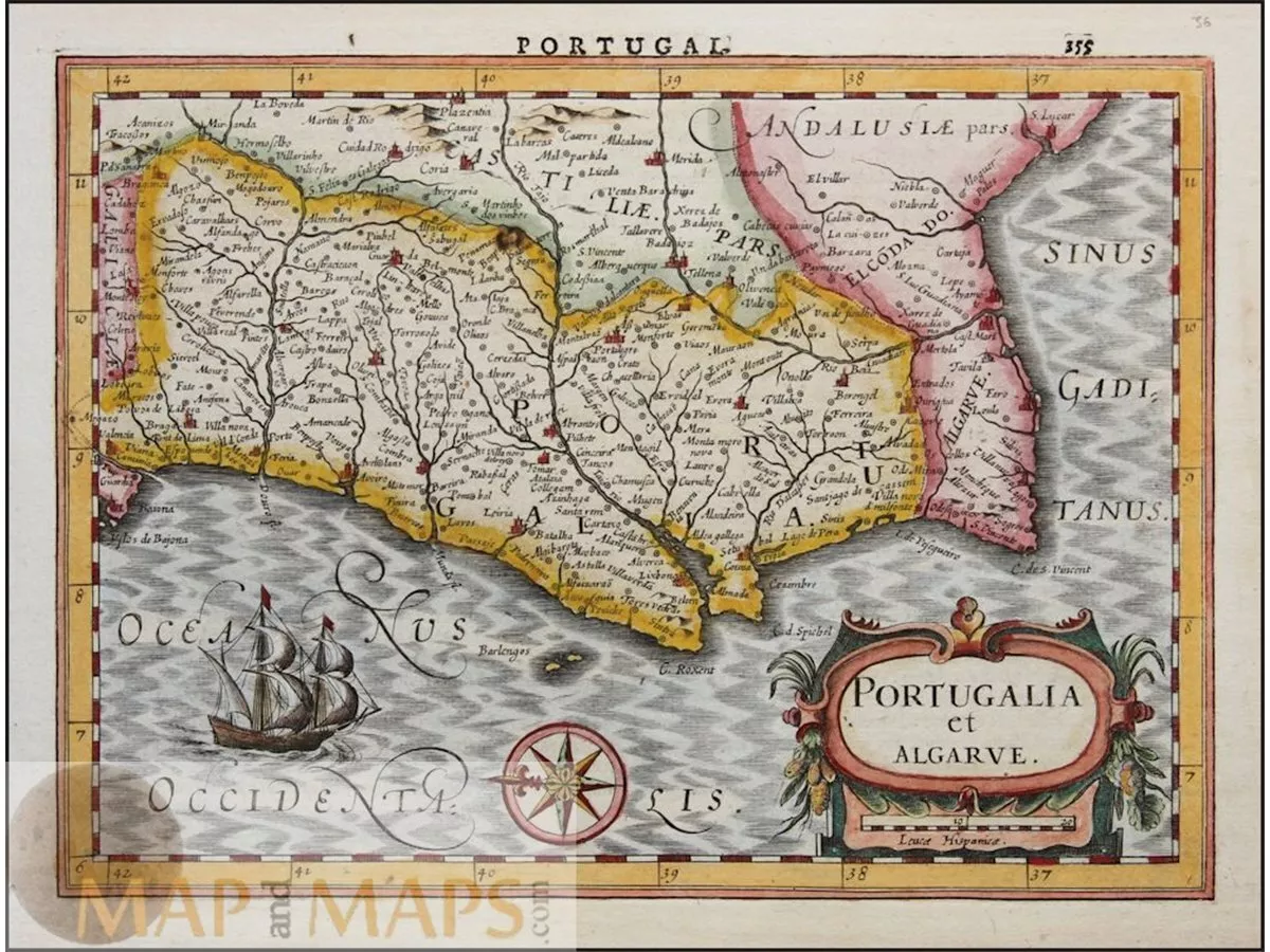 Maps of Portugal, Collection of maps of Portugal