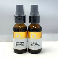 DRX Active D Complex Solar Skin Nutrition Vital Actives LOT OF 2