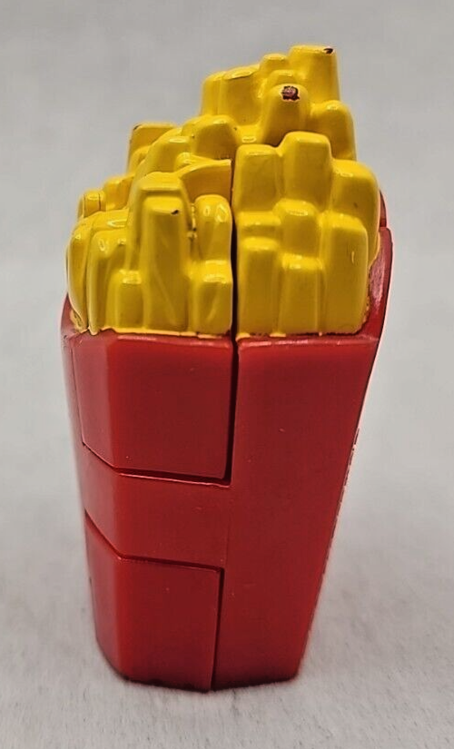 Vintage 1990 McDonald's Happy Meal Toy Changeables French Fry U193