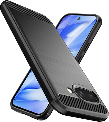 Hülle, für Google Pixel 10 9a 9 Pro XL 8a 8 7a/6a /7/7 Pro CARBON Gel Handyhülle